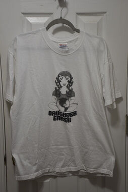 Vintage 94 Hanes Comfort T Shirt Daughter Earth Graphic White Adult Lg LSC200